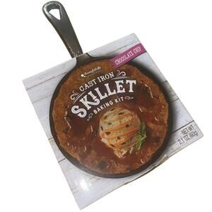 THOUGHTFULLY GIFTS SKILLET COOKIE MIX SET MINI REUSABLE PAN DESSERT KIT